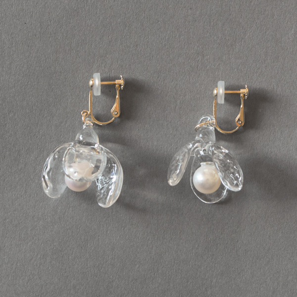 【別注】PEARL K10 ルナリア(イヤリング)