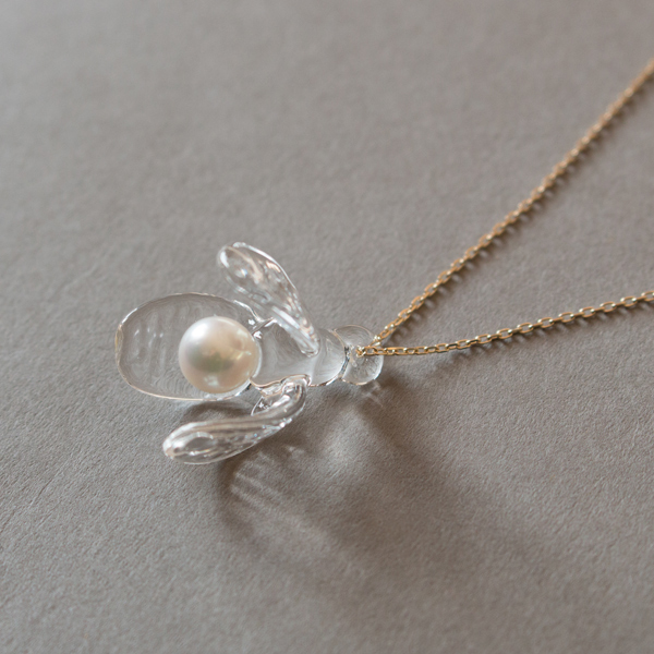 【別注】PEARL K10 ルナリア(ネックレス)