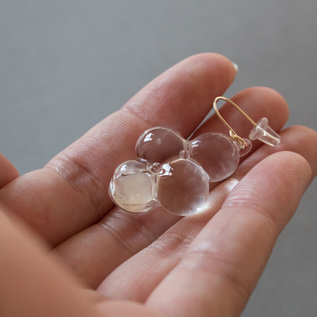 【別注】PEARL K10 ジェリードロップス(ピアス) 【別注】PEARL K10 ジェリードロップス(ピアス)
