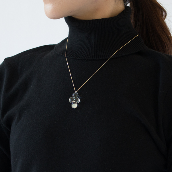 【別注】PEARL K10 ジェリードロップス(ネックレス)