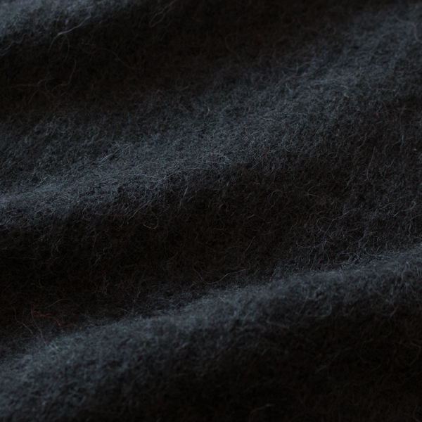 ゆったりとしたテンションの編み地(BLACK) ゆったりとしたテンションの編み地(BLACK)