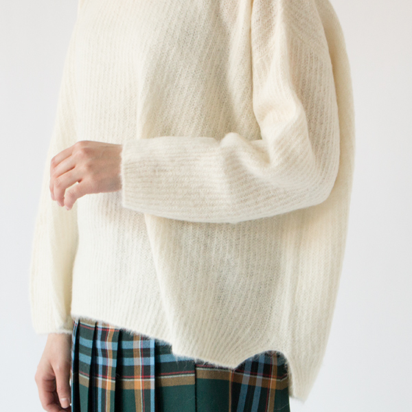 前後差のある着丈(WHITE) 前後差のある着丈(WHITE)