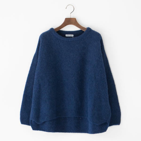 アルパカシルク タムタム ワイドセーター(NAVY) アルパカシルク タムタム ワイドセーター(NAVY)