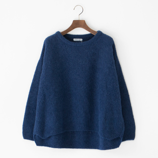 アルパカシルク タムタム ワイドセーター(NAVY) アルパカシルク タムタム ワイドセーター(NAVY)
