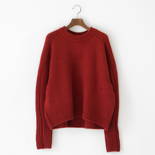 ベビーキャメル エポーレットセーター ／FACTORY（ファクトリー