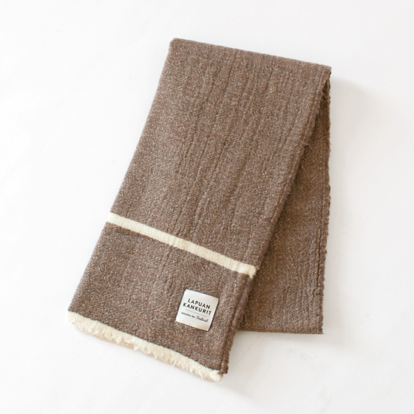 ストール（BROWN WHITE）