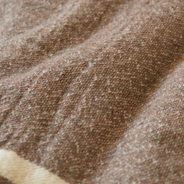 ストール（BROWN WHITE）