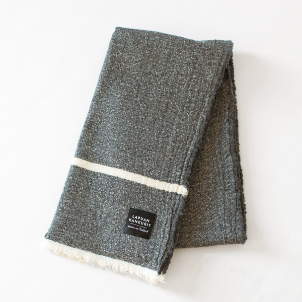 ストール（DARKGREY WHITE）