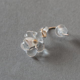 【別注】PEARL K10 ウメ(ピアス) 【別注】PEARL K10 ウメ(ピアス)