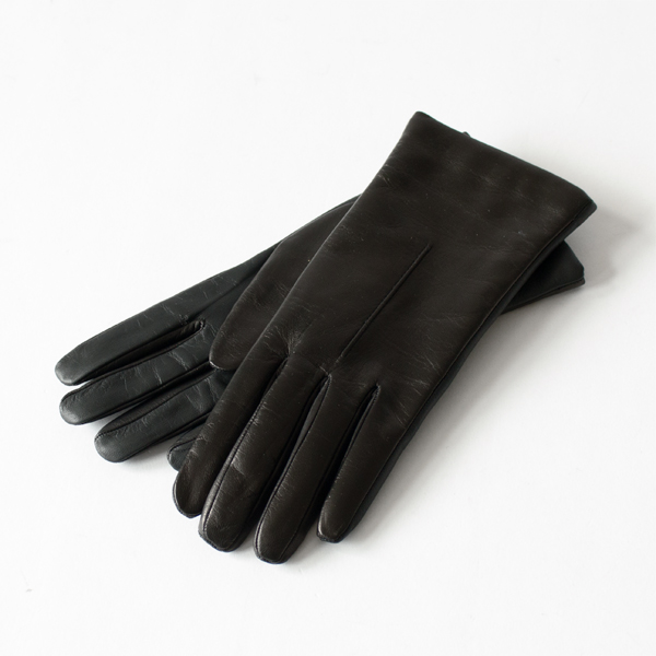 タッチスクリーン イタリアンレザー グローブ（BLACK）