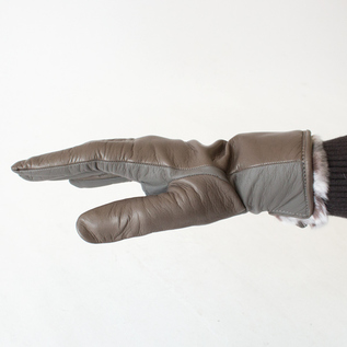 ファーライナー付きグローブ(TAUPE) ファーライナー付きグローブ(TAUPE)