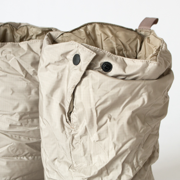 スナップボタンで調整 スナップボタンで調整