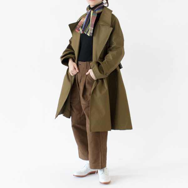 身長：162cm(KHAKI)
