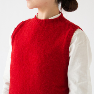 シェトランドウールベスト／Harley of Scotland（ハーレーオブ