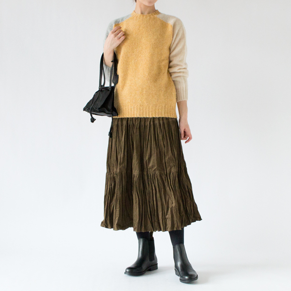 身長:162cm(MARZIPAN SILVER CREAM 40) 身長:162cm(MARZIPAN SILVER CREAM 40)