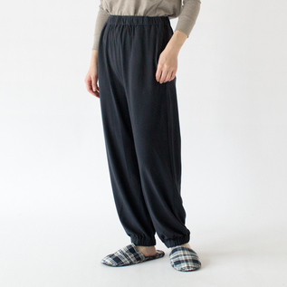 ストレッチスエード イージーパンツ (NAVY) ストレッチスエード イージーパンツ (NAVY)