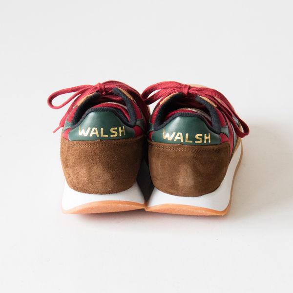WALSH スニーカー Whirl Wind BURG/BRN