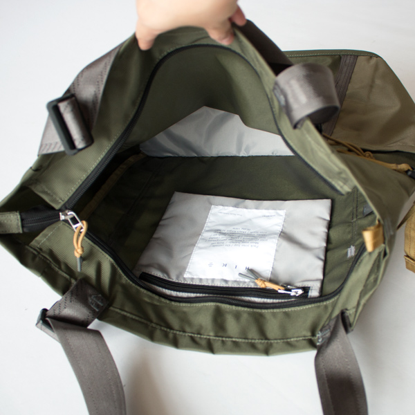 たっぷりと荷物を入れることができます(MULTI TREKK GREEN LEAF GREEN) たっぷりと荷物を入れることができます(MULTI TREKK GREEN LEAF GREEN)