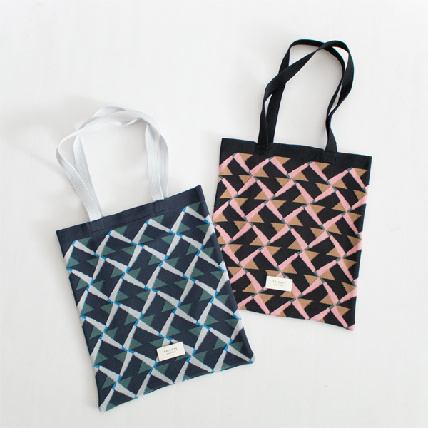 何気ない日常を色鮮やかに編み込んでいくTRICOTEらしいデザイン 何気ない日常を色鮮やかに編み込んでいくTRICOTEらしいデザイン