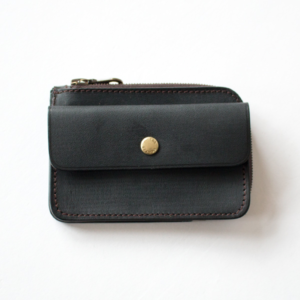 COMPACT TWIN PURSE（BLACK）