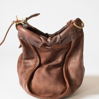 別注】SUEDE×LEATHER CITY MAILバッグ SMALL／vasco（ヴァスコ）｜愛着