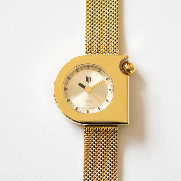LIP 腕時計 MACH mini (MESH GOLD)