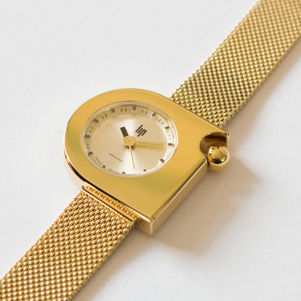 LIP 腕時計 MACH mini (MESH GOLD)