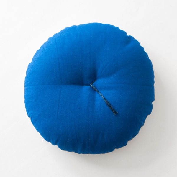 座布団クッション CIRCLE(BLUE)