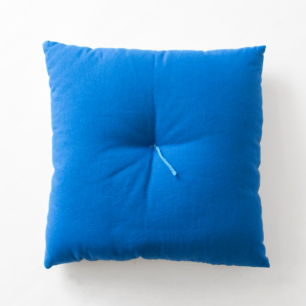  座布団クッション SQUARE(BLUE)