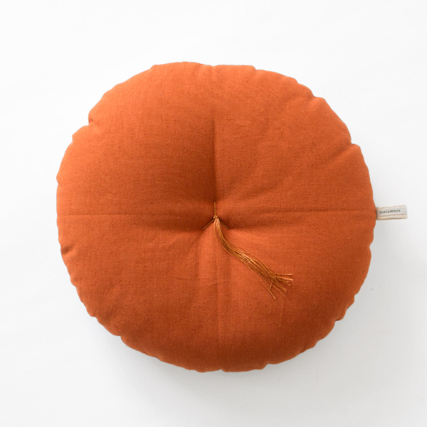  座布団クッション CIRCLE(carrot lape)