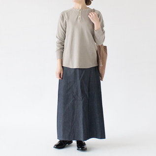 普段着としても(薄墨色、身長162cm) 普段着としても(薄墨色、身長162cm)