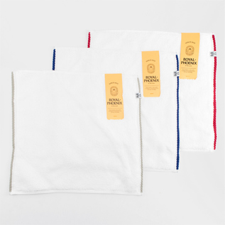 CABIN タオルセット ウォッシュタオル(SUNNY RED&ROYAL BLUE&MIST GREY)