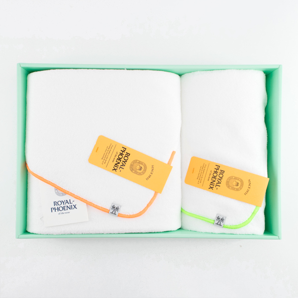 SPA タオルセット バスタオル フェイスタオル(SWEET ORANGE&PEPPERMINT)