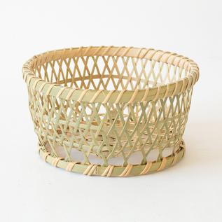 水切り竹かご 椀かご（新品未使用）直径横約27センチ縦約23センチ高約14.5 水切り竹かご 椀かご（新品未使用）直径横約27センチ縦約23