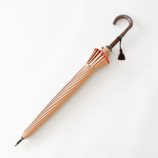 先染高級洋傘甲州織 KOMIYA CORP.ベージュ×ピンク 先染高級洋傘甲州織 KOMIYA CORP.ベージュ×ピンク 先染高級洋傘甲州