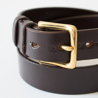 リアルハーネス ベルト ブラック 幅約28mm REAL HARNESS / リアルハーネス] BRIDLE LEATHER BELT