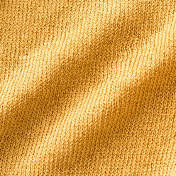 リネンらしい清涼感のある肌触り(YELLOW)