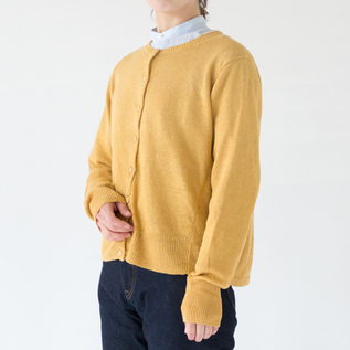 美品✨『Plage』プラージュ 麻混 リネン混 ミドル ニット カーディガン 美品✨『Plage』プラージュ 麻混 リネン混 ミドル ニット カーディガン