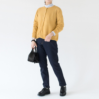 美品✨『Plage』プラージュ 麻混 リネン混 ミドル ニット カーディガン 美品✨『Plage』プラージュ 麻混 リネン混 ミドル ニット カーディガン