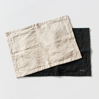 LINEN BATH MAT