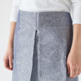 リネンシャンブレー ソムリエエプロン／ALDIN（アルディン）｜愛着を