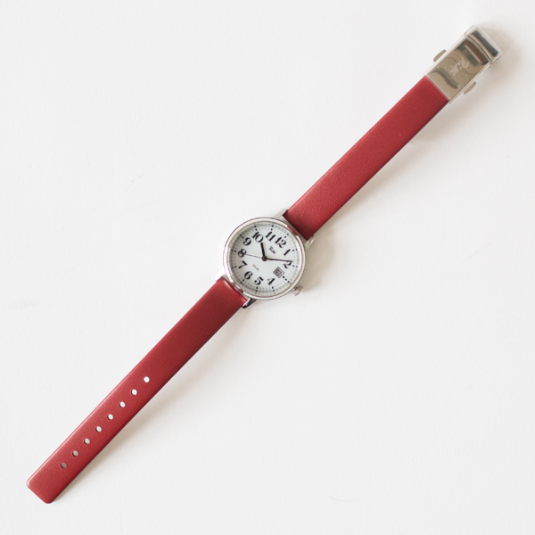 腕時計 ALBA リキ スタンダードソーラー(AKQD401/RED)