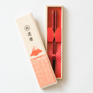 60TH BIRTHDAY CELEBRATION CHOPSTICKS SET
