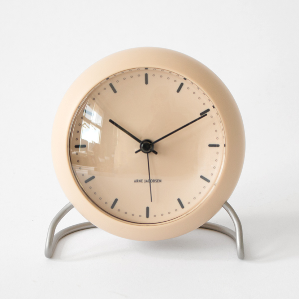 ARNE JACOBSEN Table Clock City Hall(BEIGE)