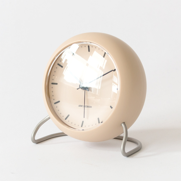 ARNE JACOBSEN Table Clock City Hall(BEIGE)