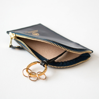 別注】キーケース ZIPPED KEY CASE WITH POCKET／GLENROYAL(グレン