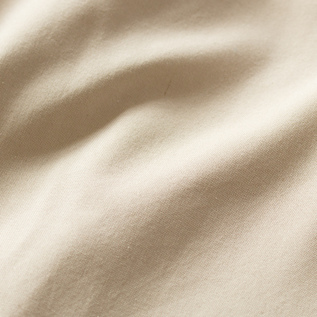 コットンのハリとシルクのしっとり感が合わさった気持ちよさ(BEIGE)
