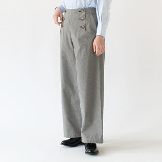 コットンリネンマリンパンツ／Le minor （ルミノア）｜愛着を持って