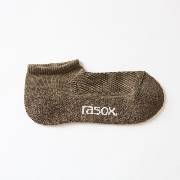 ソリッド・メッシュ スニーカー レディースソックス(ダークオリーブ) ソリッド・メッシュ スニーカー レディースソックス(ダークオリーブ)