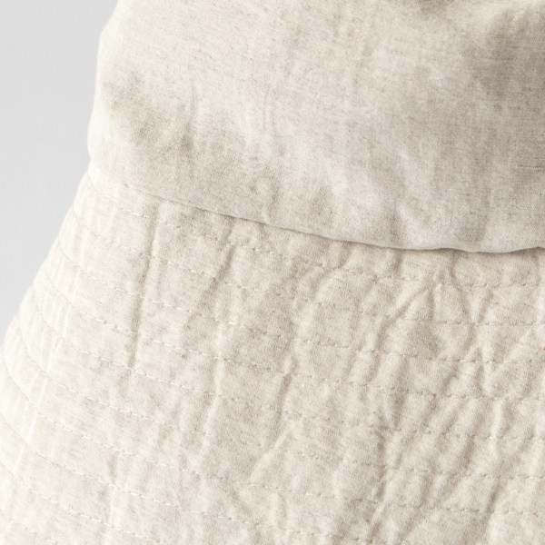 しゃりっと涼しげな綿麻生地(LIGHT GREY) しゃりっと涼しげな綿麻生地(LIGHT GREY)